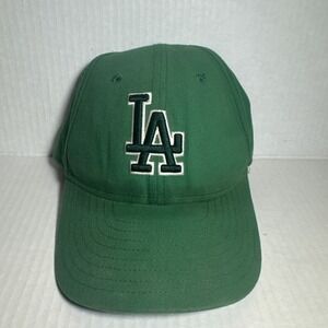 Los Angeles Dodgers Hat New Era Green "LA" St. Patrick's Day Fitted Hat 7 1/2